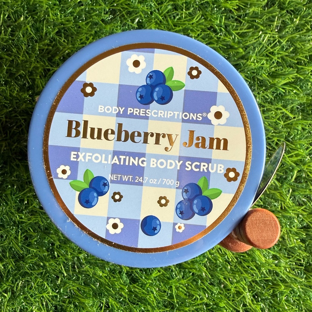 Blueberry Jam Exfoliating Body Scrub - Blue